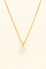 Load image into Gallery viewer, Mini Pearl Pendant Necklace