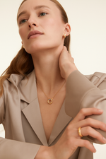 Load image into Gallery viewer, Vermeil Linked Necklace