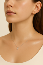 Load image into Gallery viewer, Pavé Diamond Huggie Hoops