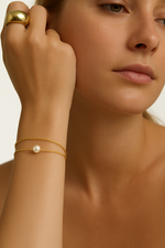 Load image into Gallery viewer, Solo Pearl Bracelet