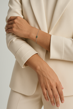 Load image into Gallery viewer, Baguette Emerald Bracelet