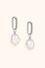 Load image into Gallery viewer, Harley Baroque Pearl Earrings