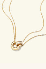 Load image into Gallery viewer, Vermeil Linked Necklace