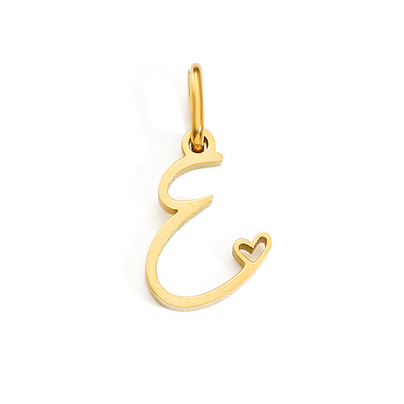 Cursive Letter Charm