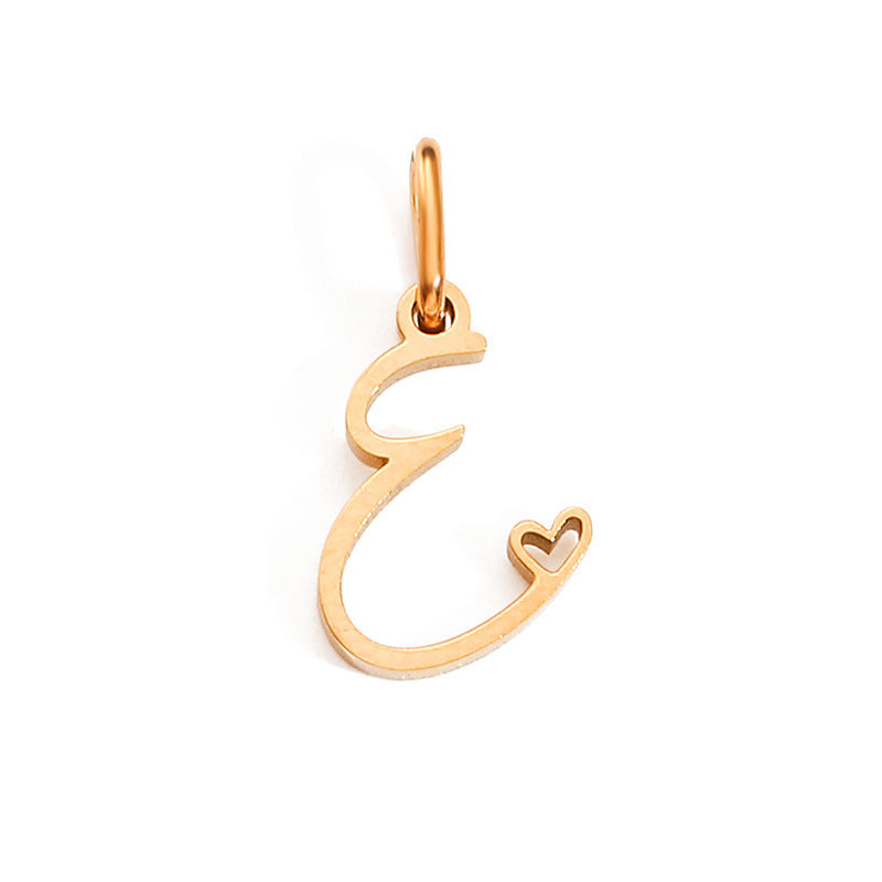 Cursive Letter Charm