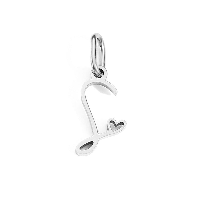 Cursive Letter Charm