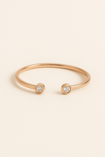 Load image into Gallery viewer, Diamonds Open Bracelet