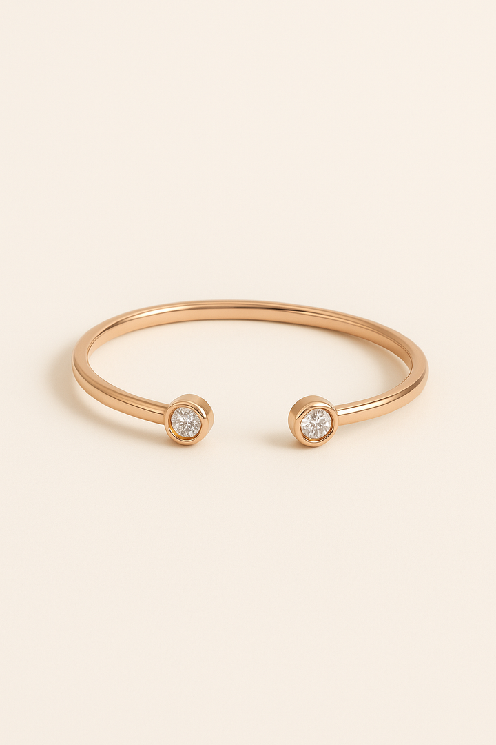 Diamonds Open Bracelet