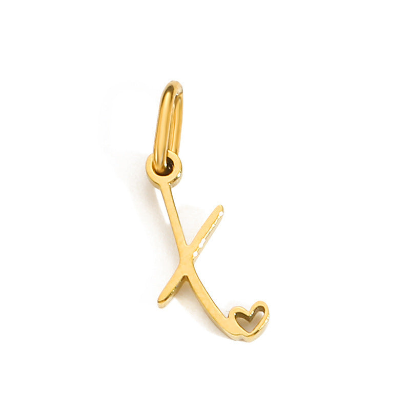 Cursive Letter Charm
