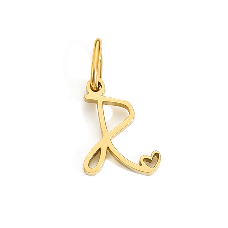 Cursive Letter Charm