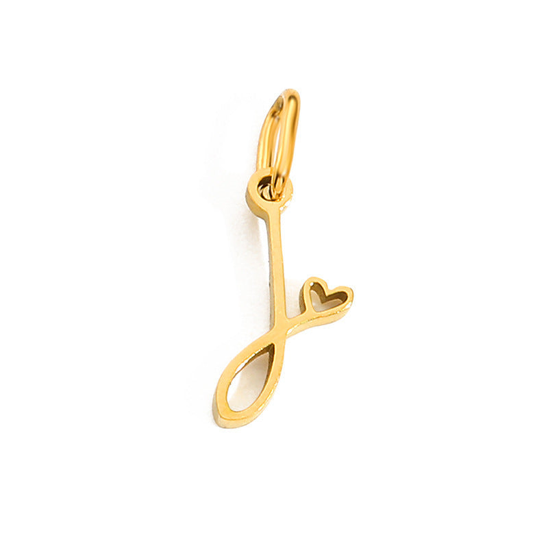 Cursive Letter Charm