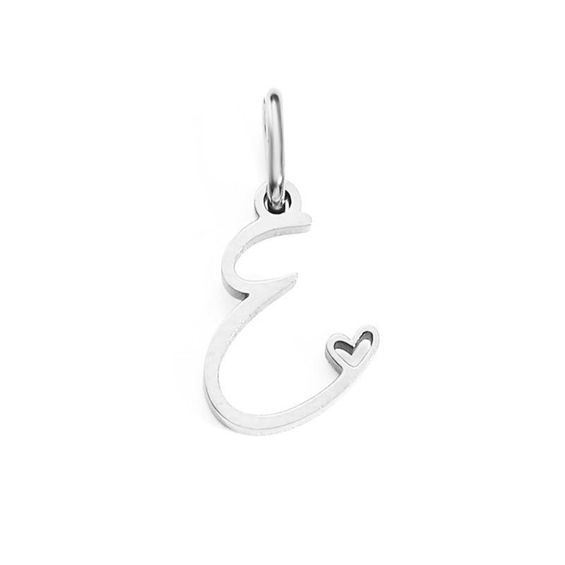 Cursive Letter Charm