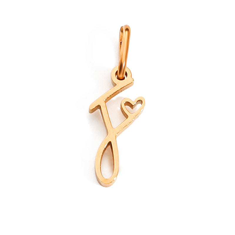 Cursive Letter Charm