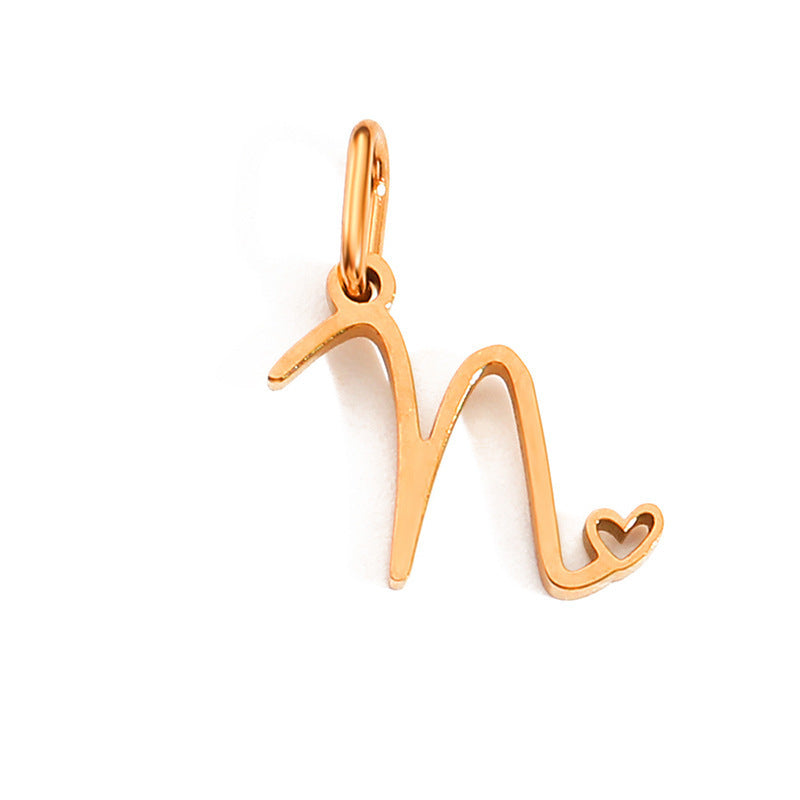 Cursive Letter Charm