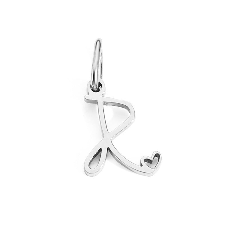 Cursive Letter Charm