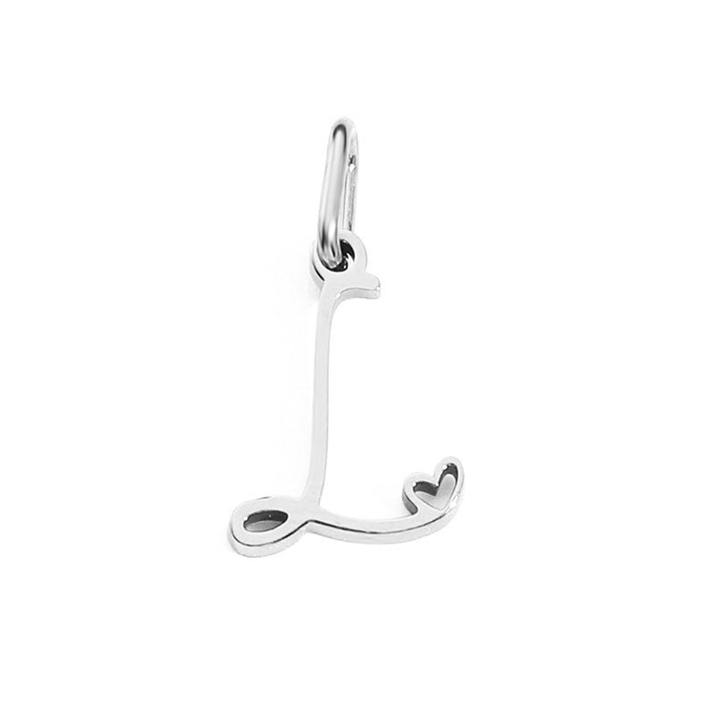 Cursive Letter Charm