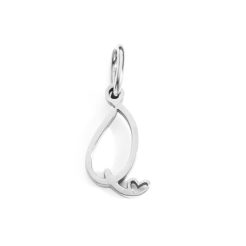 Cursive Letter Charm