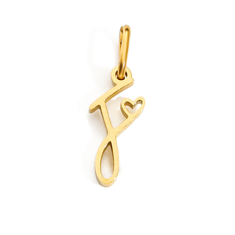 Cursive Letter Charm