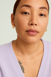 Chunky Crescent Hoops