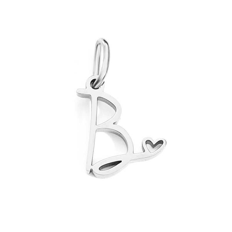 Cursive Letter Charm