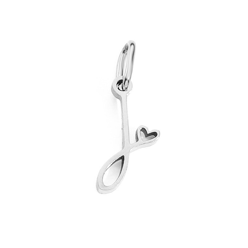 Cursive Letter Charm
